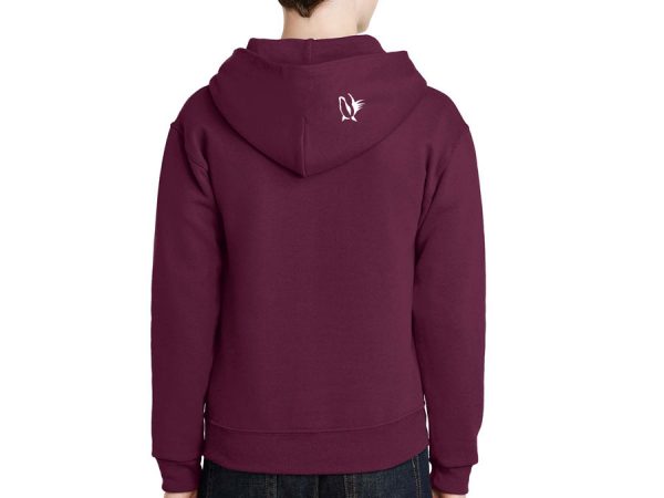 Showteam Ruocco Youth Pullover Hoodie Maroon